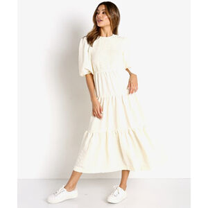 #032 - EN SAISON - SMOCKED TIERED DRESS